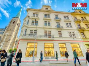 Pronájem obchodního prostoru, Plzeň - Vnitřní Město, náměstí Republiky, 227 m2