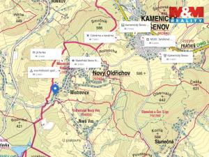 Prodej pozemku pro bydlení, Nový Oldřichov - Mistrovice, 1046 m2