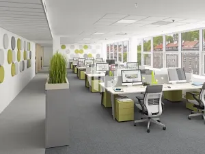 Pronájem kanceláře, Praha - Smíchov, Radlická, 1323 m2