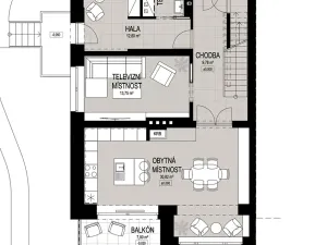 Prodej kanceláře, Brno, Obecní, 287 m2