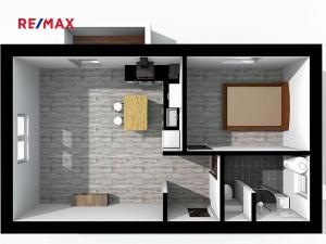 Pronájem bytu 2+kk, Vochov, 51 m2