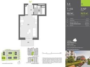 Prodej bytu 1+kk, Ostrava, 32 m2