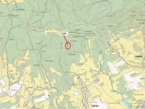 Dražba lesa, Lačnov, 3805 m2