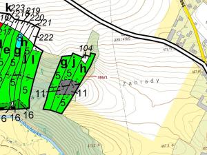 Dražba lesa, Žďárec, 4395 m2
