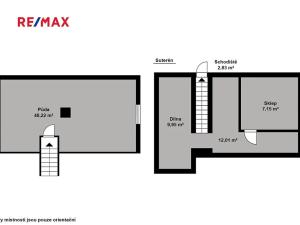 Prodej rodinného domu, Všechlapy, 85 m2
