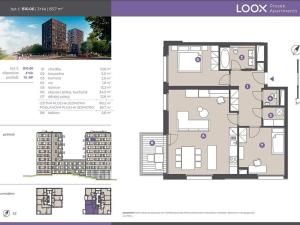 Pronájem bytu 3+kk, Praha - Prosek, Litoměřická, 84 m2