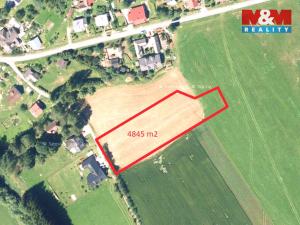 Prodej pole, Křižánky - České Křižánky, 4845 m2