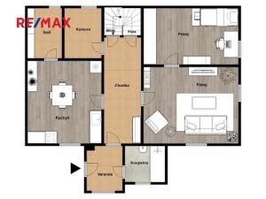 Prodej rodinného domu, Litohlavy, 82 m2