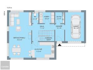 Prodej rodinného domu, Kralupy nad Vltavou, 181 m2