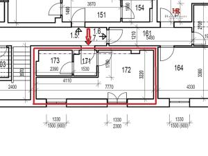 Pronájem bytu 1+kk, Týnec nad Sázavou, 25 m2