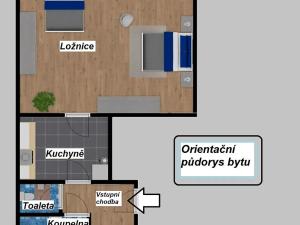 Pronájem bytu 1+1, Deštné v Orlických horách, 28 m2