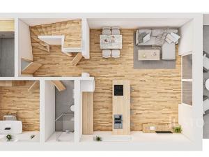 Prodej bytu 5+kk, Boršov nad Vltavou, Severní, 121 m2