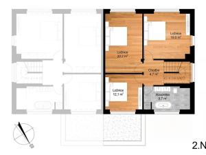 Prodej rodinného domu, Praha - Horní Počernice, Bříšťanská, 218 m2