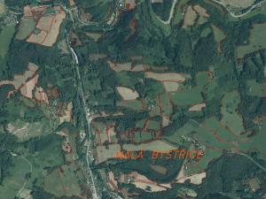 Prodej pozemku, Malá Bystřice, 933 m2