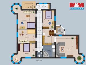 Prodej rodinného domu, Praha - Horní Počernice, Dobrošovská, 295 m2