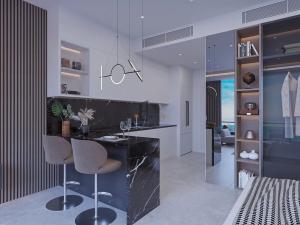 Prodej bytu 1+kk, Trikomo, Kypr, 47 m2