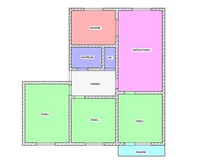 Prodej bytu 4+1, Trutnov, Sněženková, 90 m2