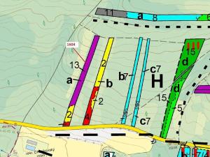 Dražba lesa, Jesenice, 4076 m2