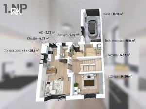 Prodej rodinného domu, Veltruby, K zastávce, 152 m2