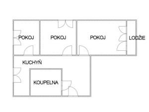 Prodej bytu 3+1, Karviná - Ráj, Sovova, 57 m2