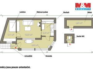 Prodej chaty, Střelice, 34 m2