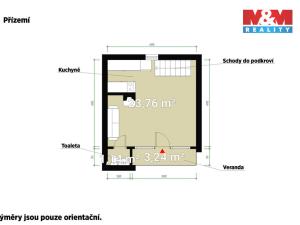 Prodej chaty, Nezvěstice, 42 m2