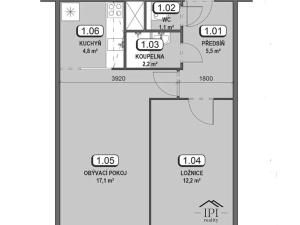 Pronájem bytu 2+kk, Praha - Střížkov, Šluknovská, 39 m2