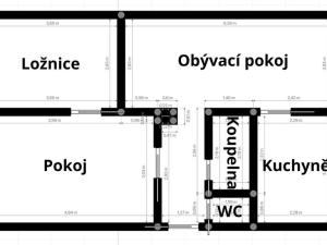 Prodej bytu 3+1, Starý Plzenec, Nerudova, 65 m2