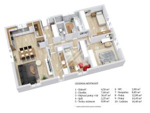 Prodej rodinného domu, Pravonín, 115 m2