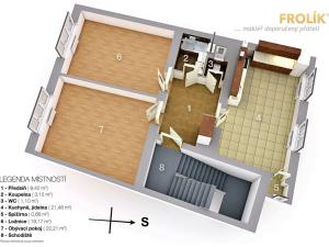 Pronájem bytu 2+1, Praha - Střešovice, Na Petynce, 77 m2