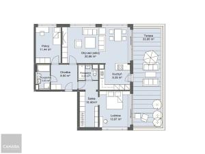 Prodej bytu 4+kk, Praha - Čakovice, 155 m2