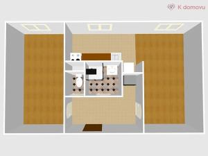 Pronájem bytu 2+1, Přerov, Kabelíkova, 57 m2