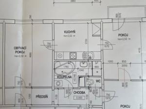 Pronájem bytu 3+1, Hranice - Hranice I-Město, Struhlovsko, 72 m2
