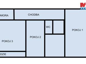Prodej bytu 3+1, Praha - Strašnice, Pod strání, 65 m2