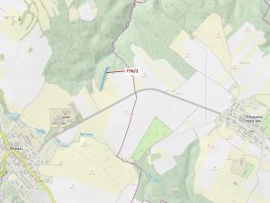 Dražba lesa, Žďárec, 3169 m2