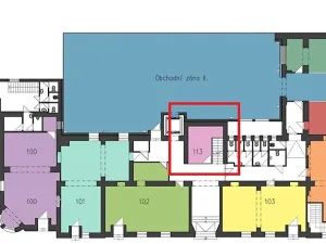 Pronájem kanceláře, Frýdek-Místek, Nádražní, 16 m2
