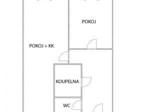 Pronájem bytu 2+kk, Kolín - Kolín IV, Vávrova, 45 m2