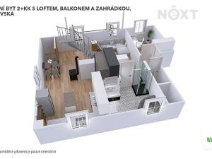 Pronájem bytu 2+kk, Šumperk, Zborovská, 83 m2