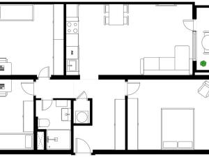 Prodej bytu 4+kk, Praha - Strašnice, Hřibská, 75 m2