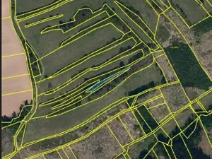 Prodej lesa, Častrov, 768 m2