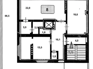 Pronájem atypického bytu, Praha - Vokovice, Na dlouhém lánu, 139 m2