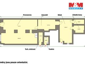 Pronájem obchodního prostoru, Planá, náměstí Svobody, 95 m2