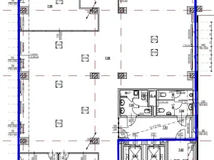 Pronájem kanceláře, Praha - Holešovice, Jankovcova, 299 m2
