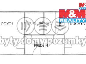 Pronájem bytu 1+1, Karlovy Vary, Jateční, 40 m2