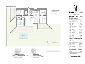 Prodej bytu 4+kk, Praha - Smíchov, Na Cihlářce, 121 m2