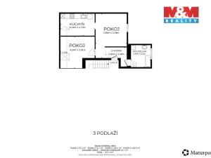 Prodej bytu 2+1, Ostrava - Koblov, Žabník, 58 m2