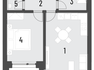 Prodej bytu 2+kk, Brandýs nad Labem-Stará Boleslav, Dřevčická, 44 m2