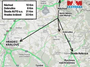 Prodej bytu 3+1, Nové Město nad Metují - Krčín, Černčická, 56 m2