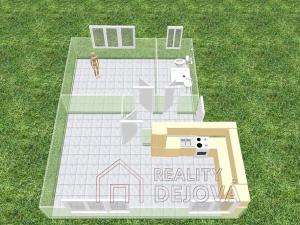 Pronájem bytu 2+kk, Krnov, Seifertova, 58 m2