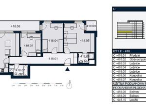 Pronájem bytu 4+kk, Praha - Strašnice, Zvěřinova, 109 m2